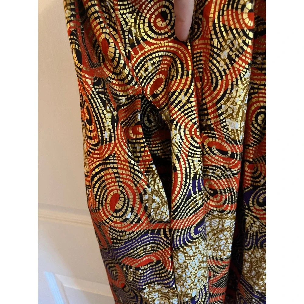The OULA Company Ankara Midi Dress - Picture 4 of 5